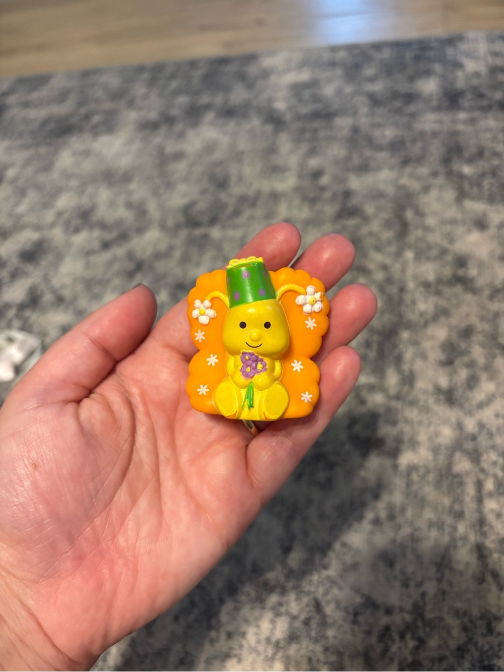 Vintage 1980s Strawberry Shortcake Marmalade Butterfly Pet Orange Blossom